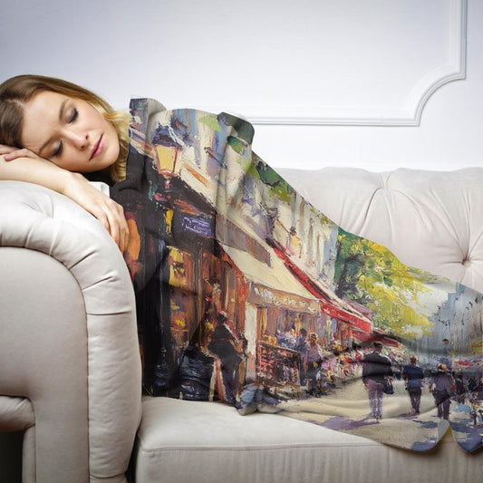 Rue d'Alsace-Lorraine Blanket