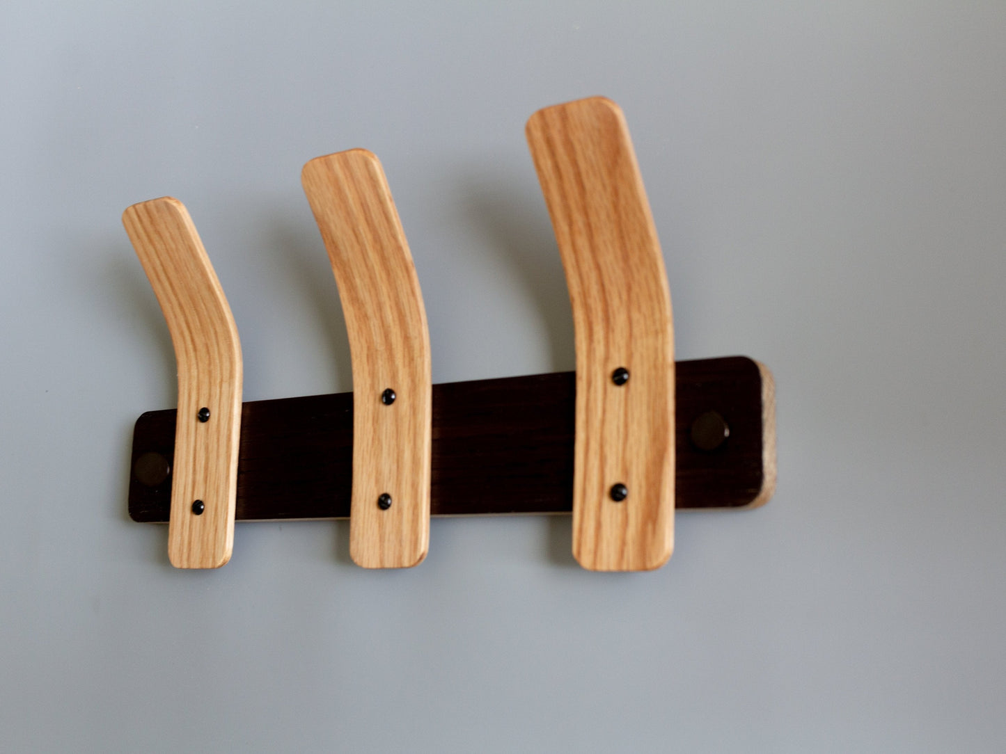 Oak Coat Rack | BL Tordu Silver