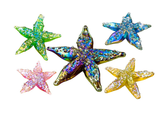 Handmade Ornamental Starfish Paperweight ornaments Ocean Sealife decor