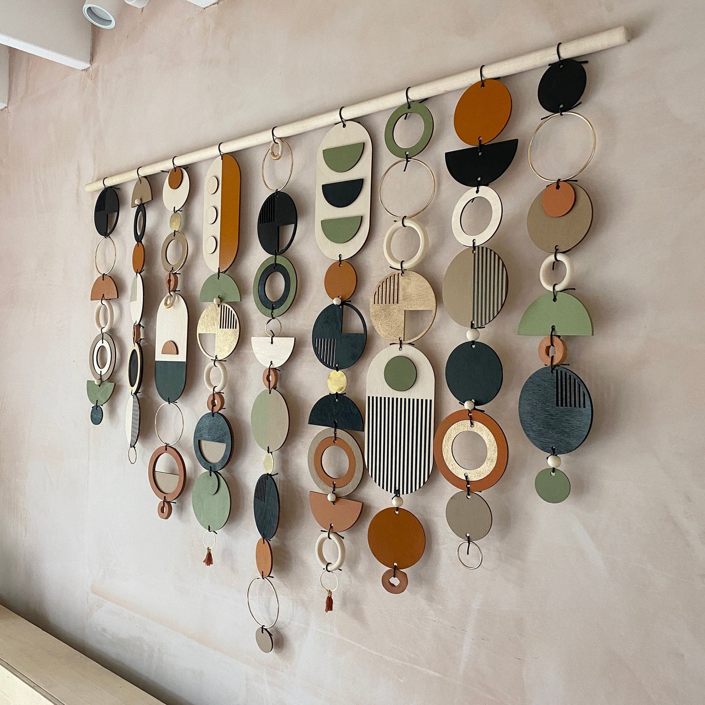 New Modern Wall Art - Geometric Artwork - Minimal Home Decor - New Home Trend - Large Centre Piece Art - Big Wall Tapestry - Large Tapestry