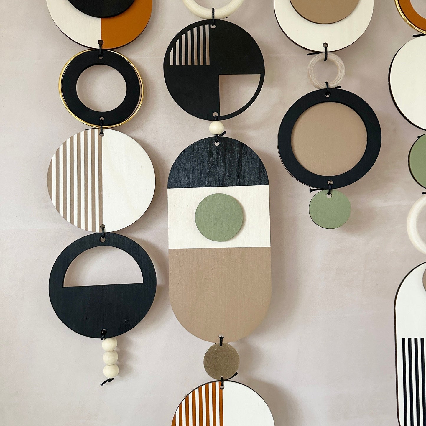 Original Wall Art - Geometric Artwork - Minimal Home Decor - Mid-Century Decor- Large Centre Piece Art - Big Wall Tapestry - Wall Sculpture