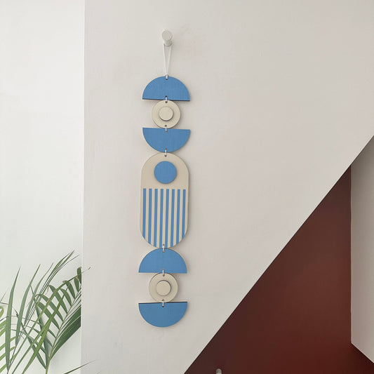 Bright Pastel Wall Hangings - Geometric Artwork - Colourful Home Decor