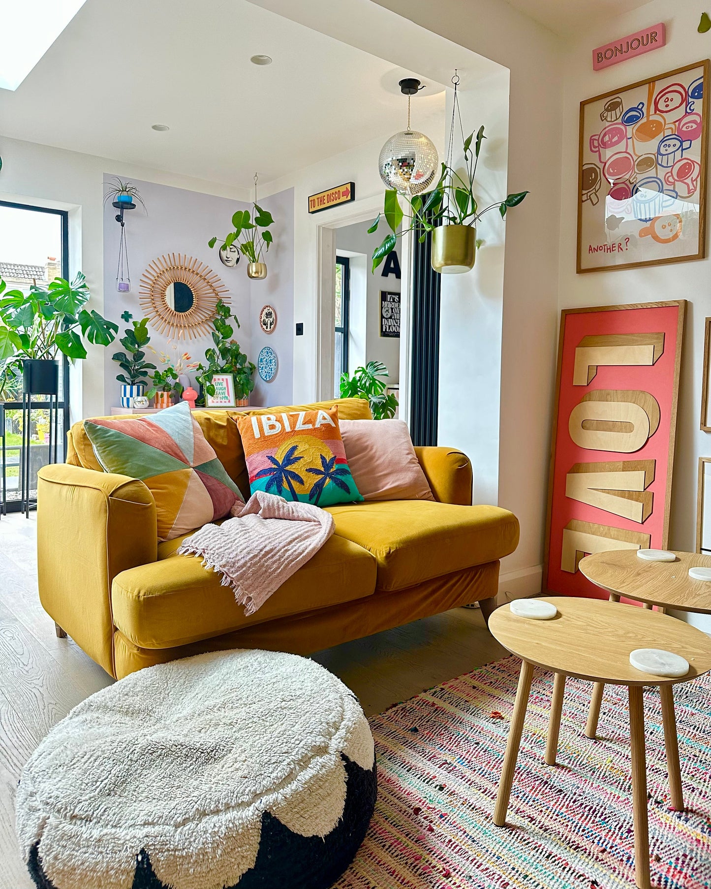 Ibiza Needlepoint Cushion