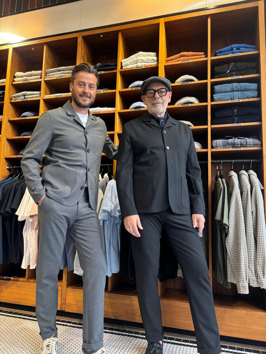 Tuxford Casual Blazer - Black Suiting