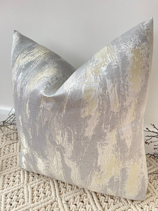 The Couture Cushion - The Silver and Gold Zanella - Style No. 38
