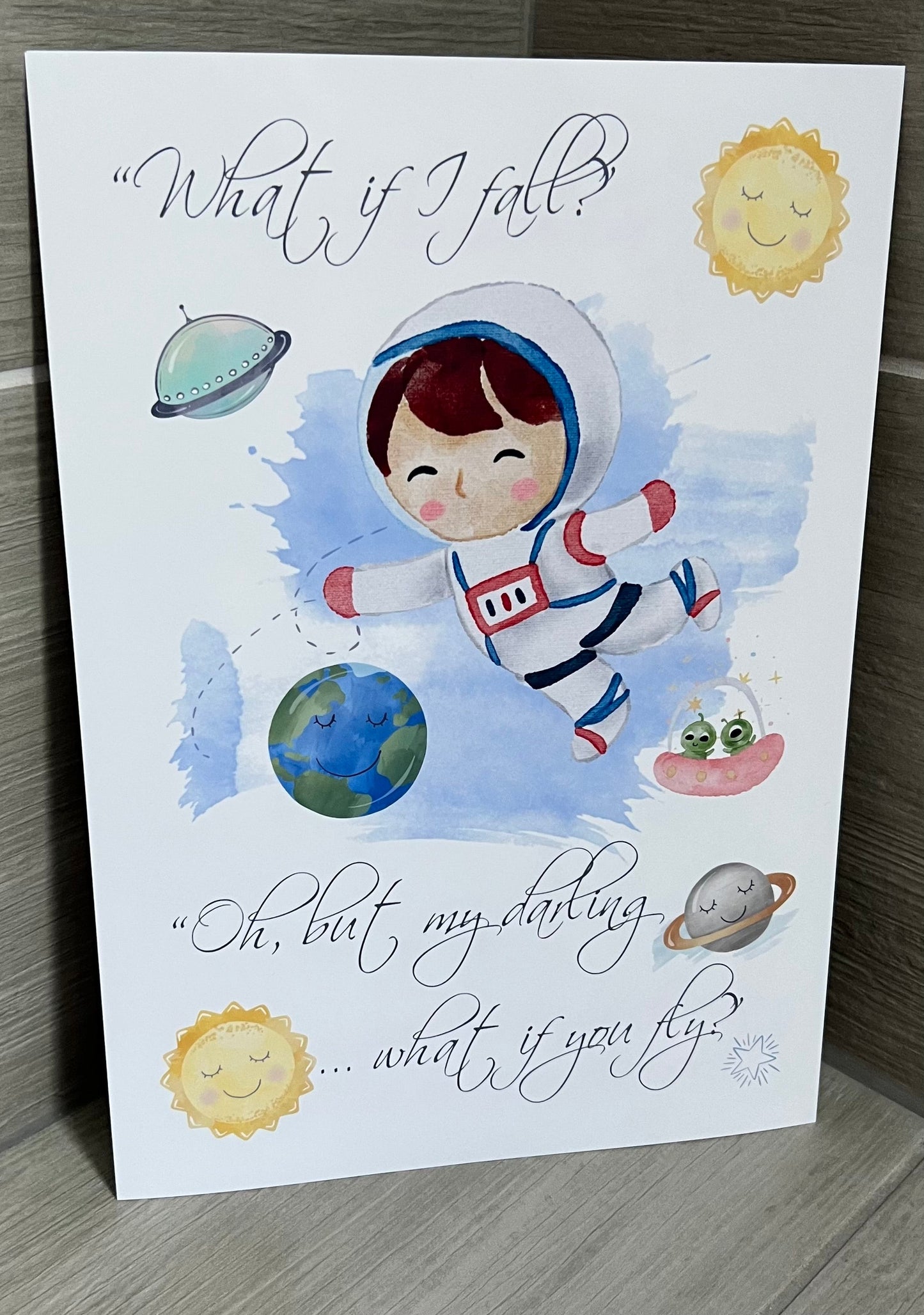 Space A4 PRINT UNFRAMED