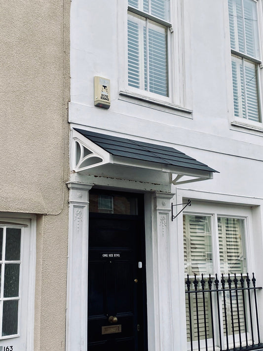 Cosgrove Lean-To Door Canopy - Flat Pack Porch Canopy