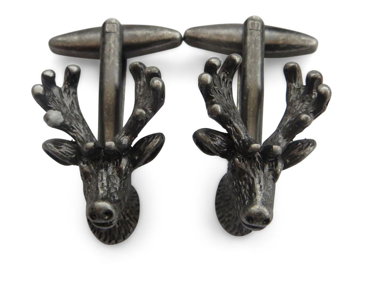 black stag cufflinks