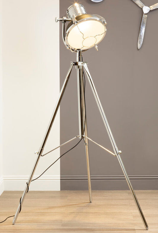 Matt Black Floor Lamp | Industrial Revolution