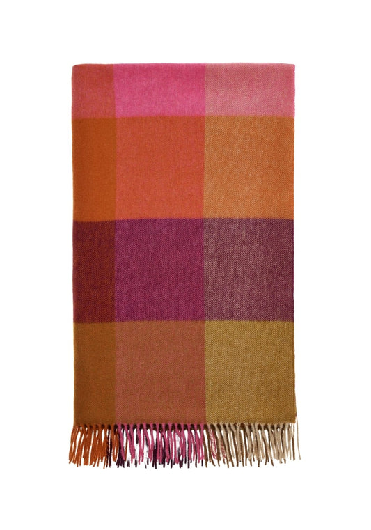 Ivy's Autumn Spice Plaid Throw