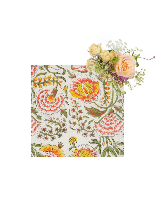 Juliette's Floral Table Napkin - Set of 4