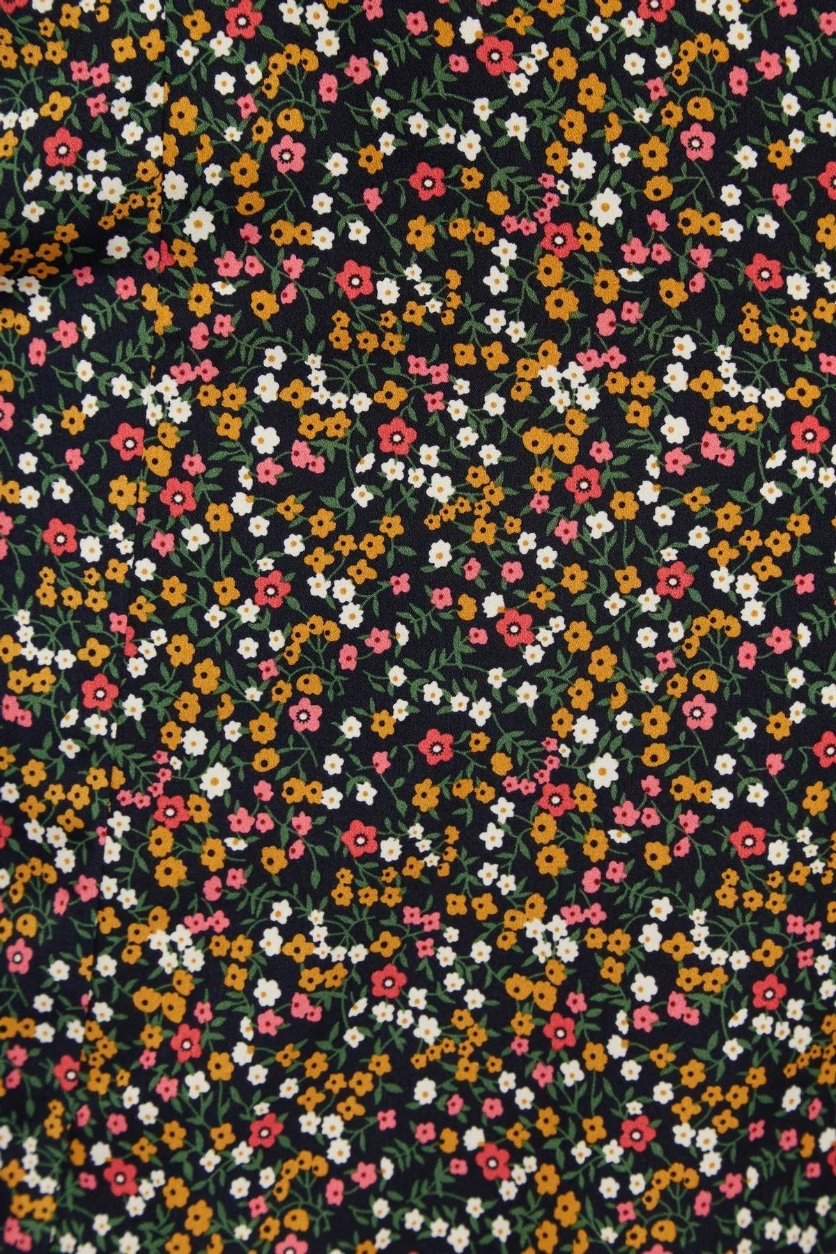 Louche Kiyo Dippy Ditsy Print Midi Skirt