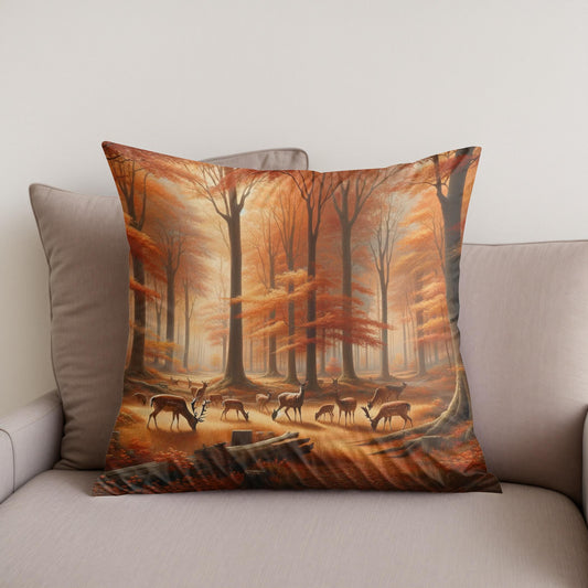 Autumn Whisper Cotton Cushion
