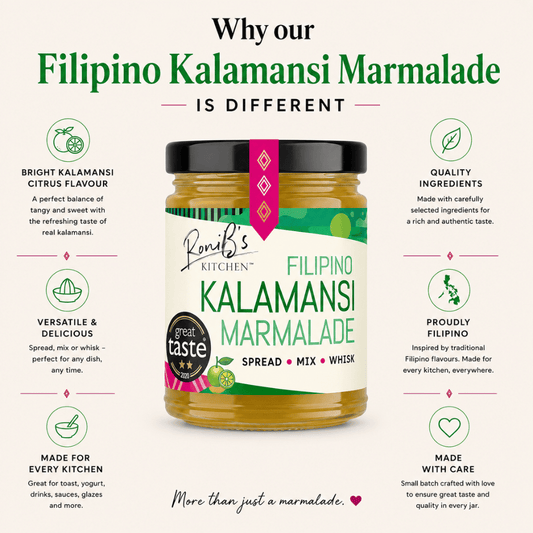 Filipino Kalamansi Marmalade with Don Papa Rum | 2-Star Great Taste Award Winner | 190ml