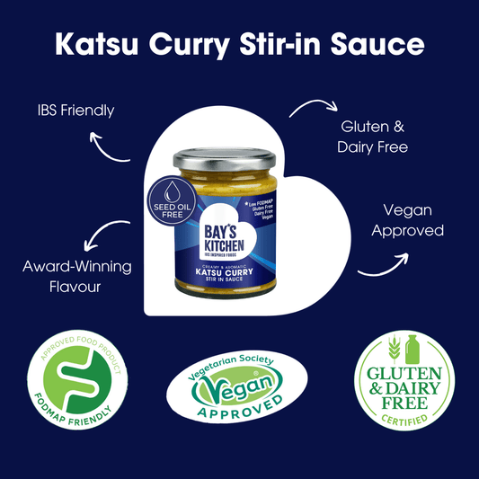 Katsu Curry Stir-in Sauce 260g – Low FODMAP, Gluten Free & Vegan