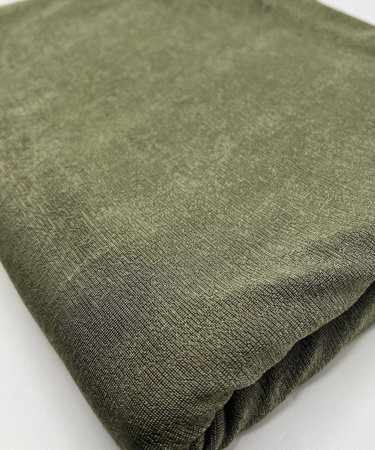 Khaki Acetate Slinky 4 Way Stretch Fabric