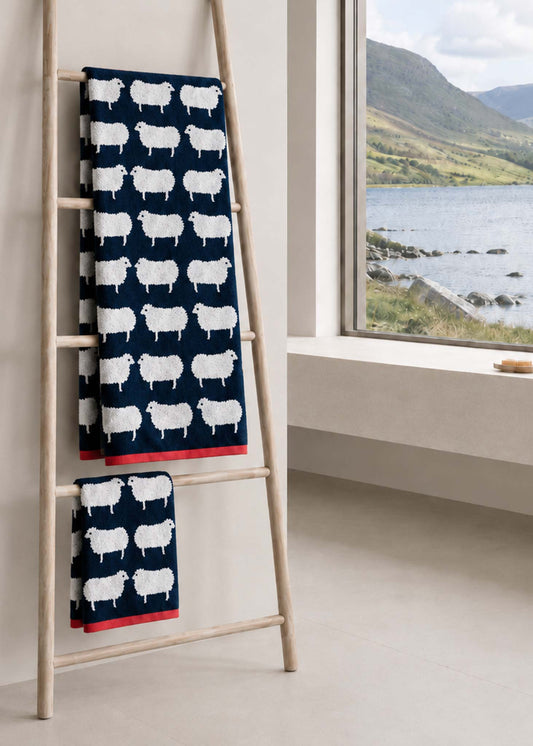 Kissing Sheep Organic Cotton Towels