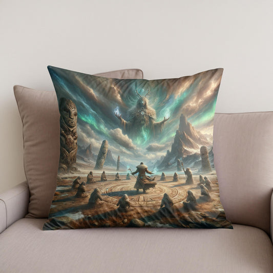 Elemental Ritual Cotton Cushion