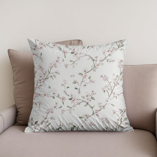Blossom Drift Cotton Cushion