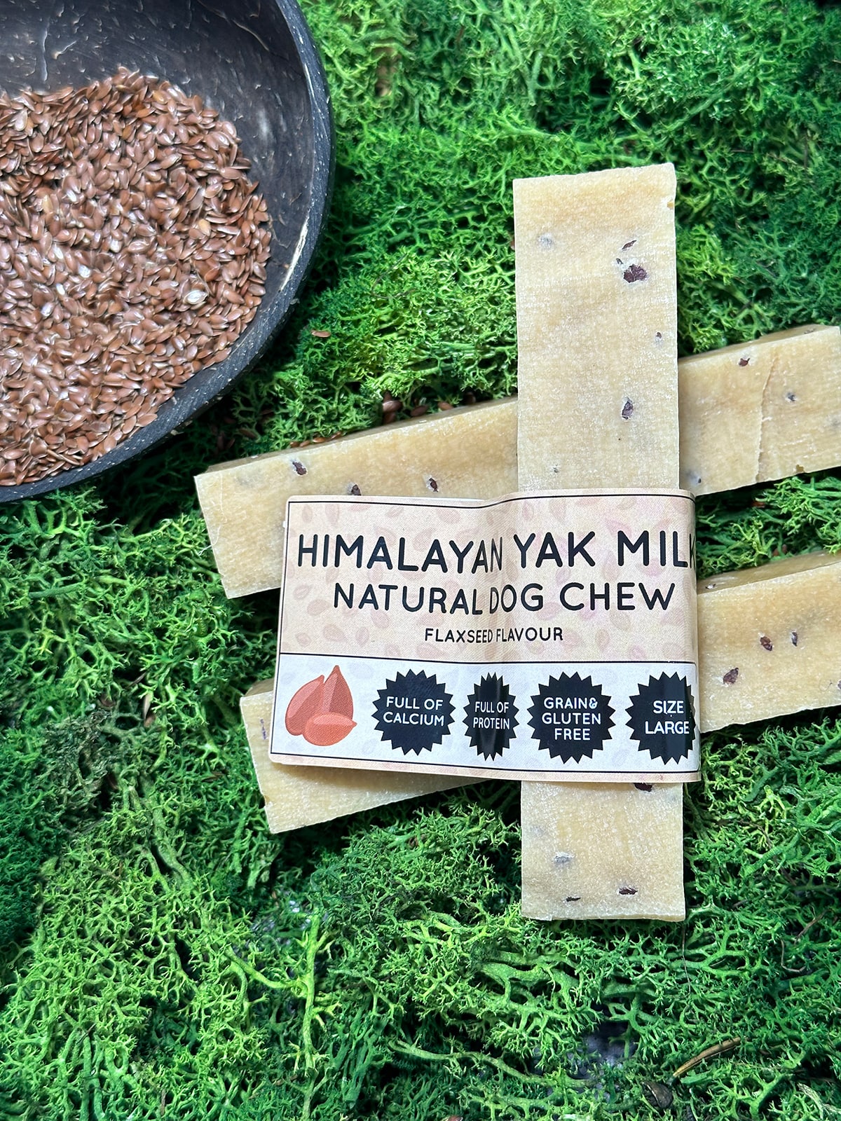 Floppy Ear Flaxseed Yak Dog Chew