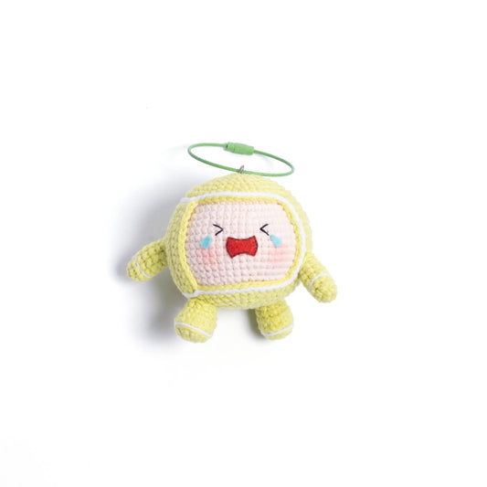Crochet Tennis Ball & Racket Bag Charm β Adorable Handmade Accessory for Tennis Bags