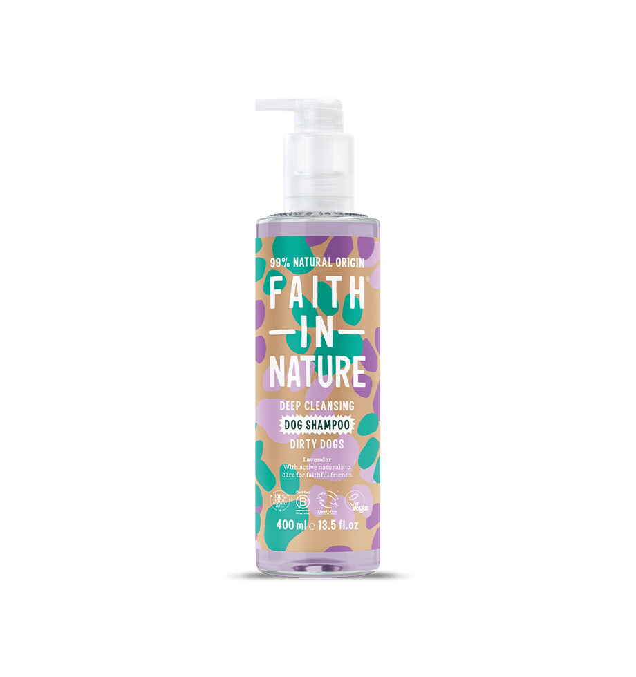 Lavender Dog Shampoo 400ml – 99.5% Natural Origin, pH Balanced