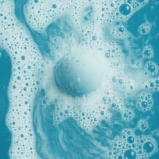 Time to Relax - Vintage Floral Lavender Bath Bomb