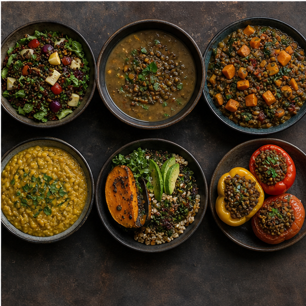 Infinity Foods Organic French Type Lentils