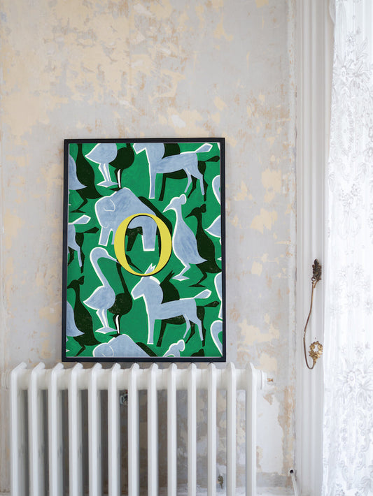 Cut Out Safari Alphabet - Vintage Archive Poster Prints