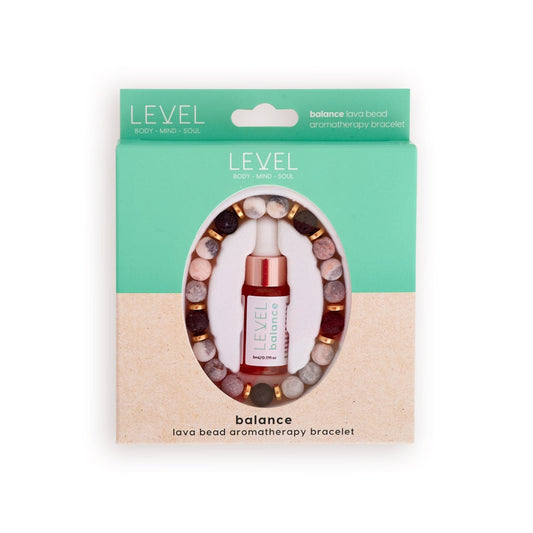 Lava Bead Aromatherapy Bracelet with Essential Oil - Balance