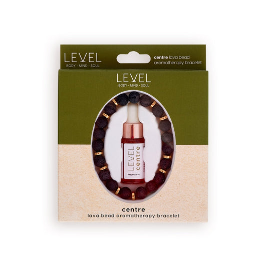 Lava Bead Aromatherapy Bracelet with Essential Oil - Centre
