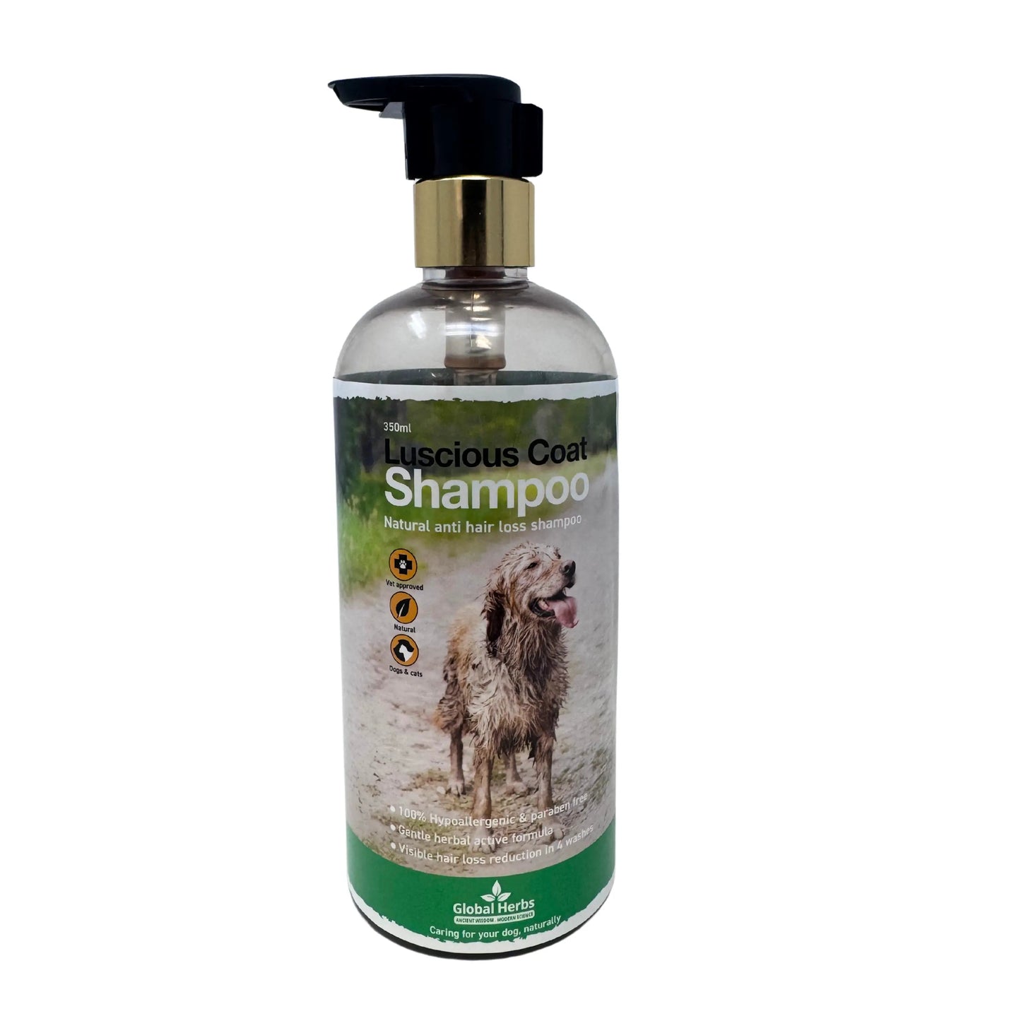 Luscious Coat Shampoo 350ml - Global Herbs - Canine