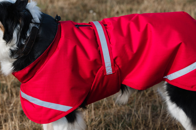 Luxe Waterproof Dog Coat 250g - Red
