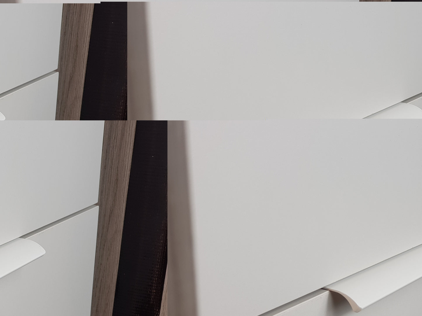 M4TEC Pearl Grey Bow Handle – Cabinet, Drawer & Cupboard Pull in 3 Sizes (VE9 Series)