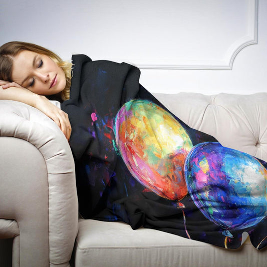Joyful Balloons Blanket