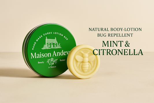Mint & Citronella Natural Bug-Repellent Lotion Bar