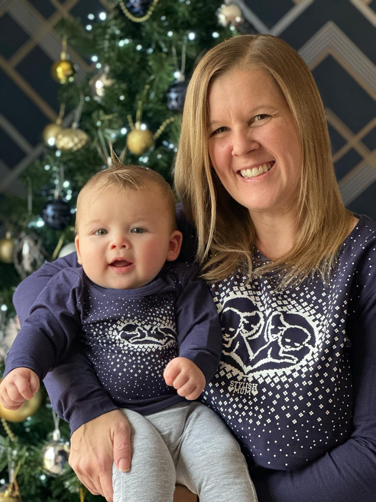 Festive Breastfeeding Top