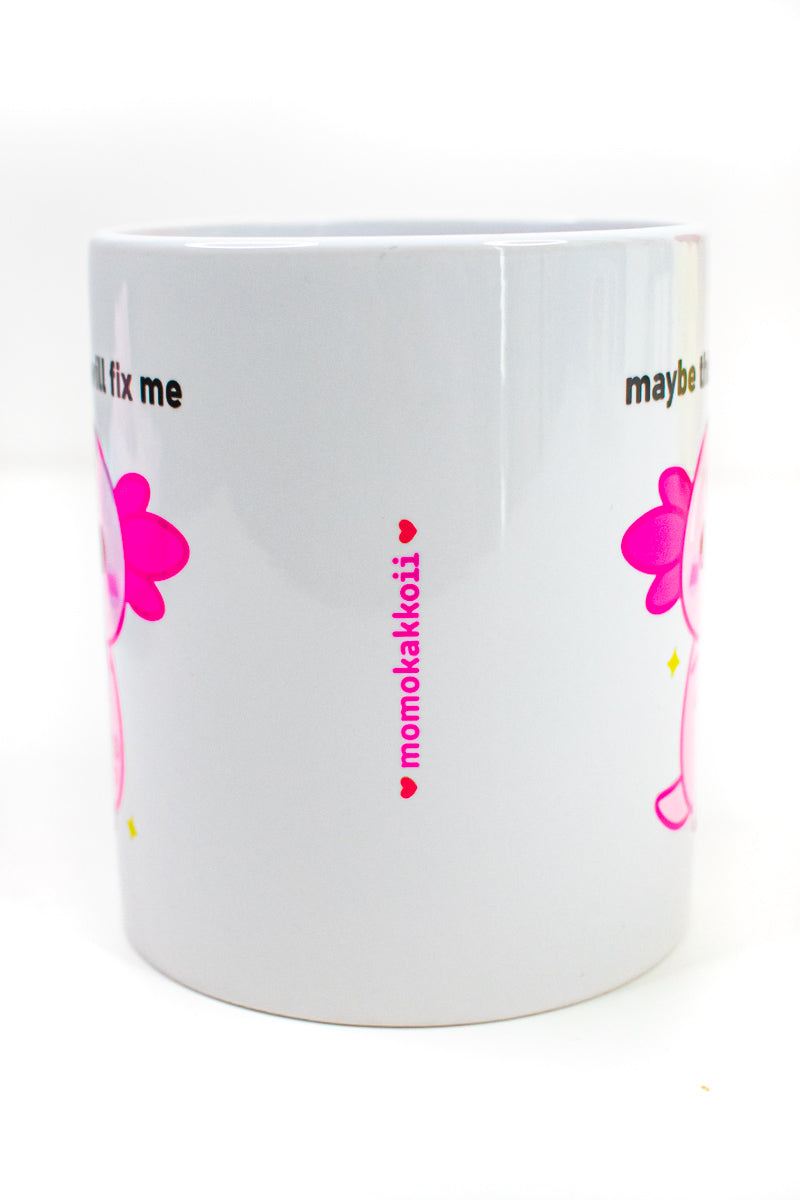 Maybe This Tea Will Fix Me Xoxi The Axolotl Mug