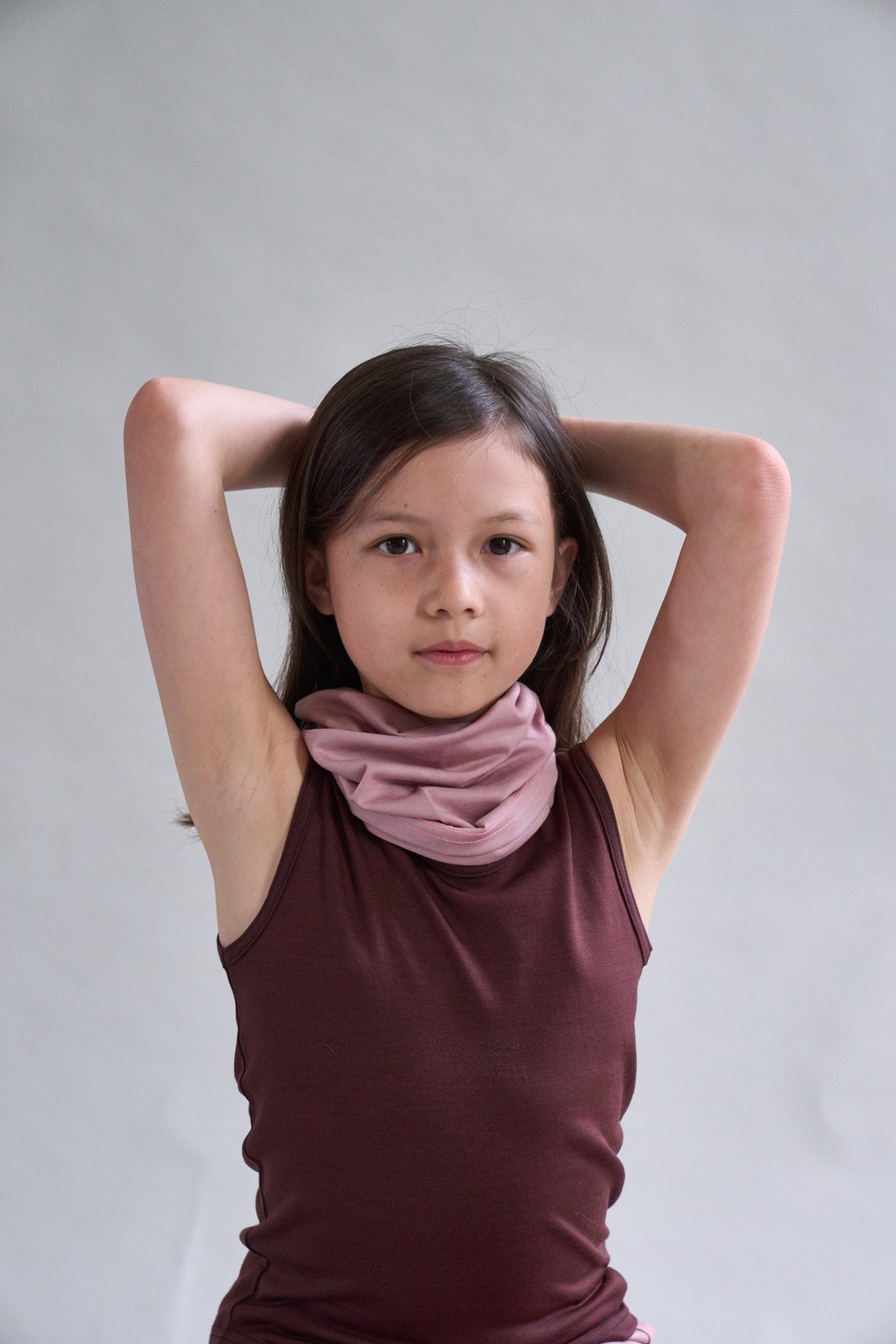 Merino Tank, Chocolate Brown