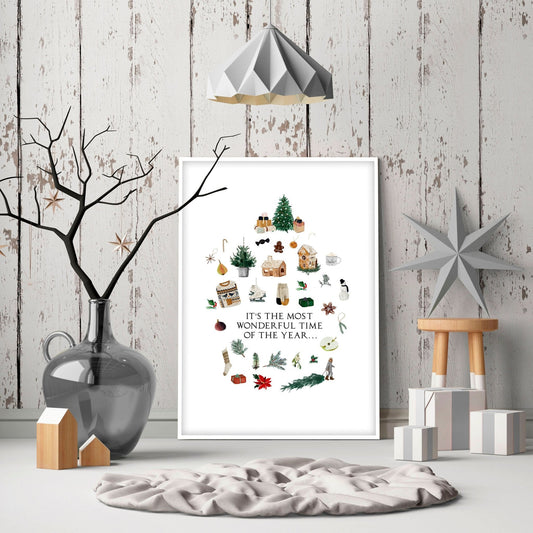 Sentimental xmas gifts | Wall art print