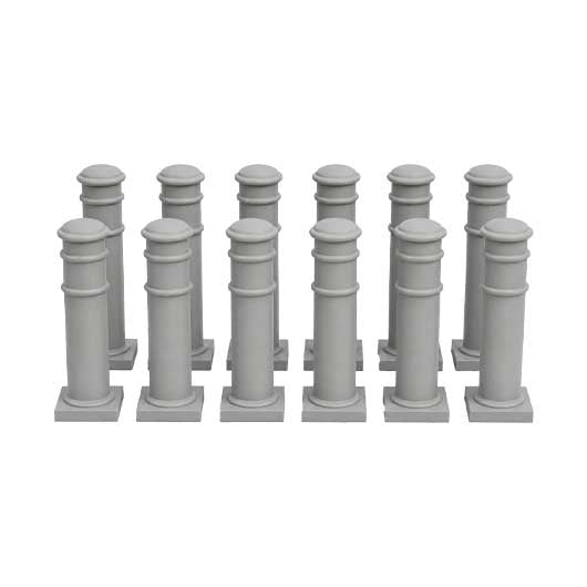OO Scale Ready to Paint Metal Bollard