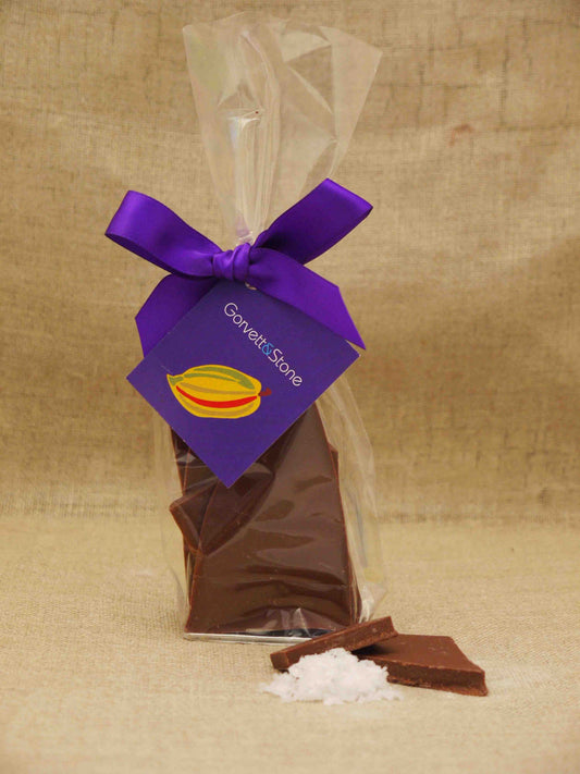 Sea Salt Shards in Fine Milk Chocolate