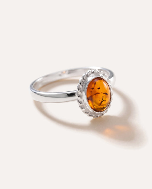 Mini Amber Quintessence Ring
