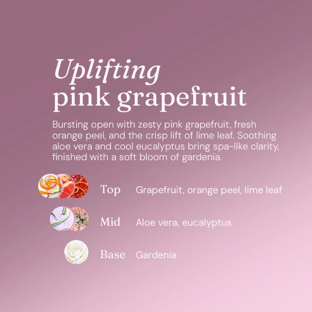 Miniml Pink Grapefruit + Aloe Vera Bodywash & Bubble Bath 1L Refill