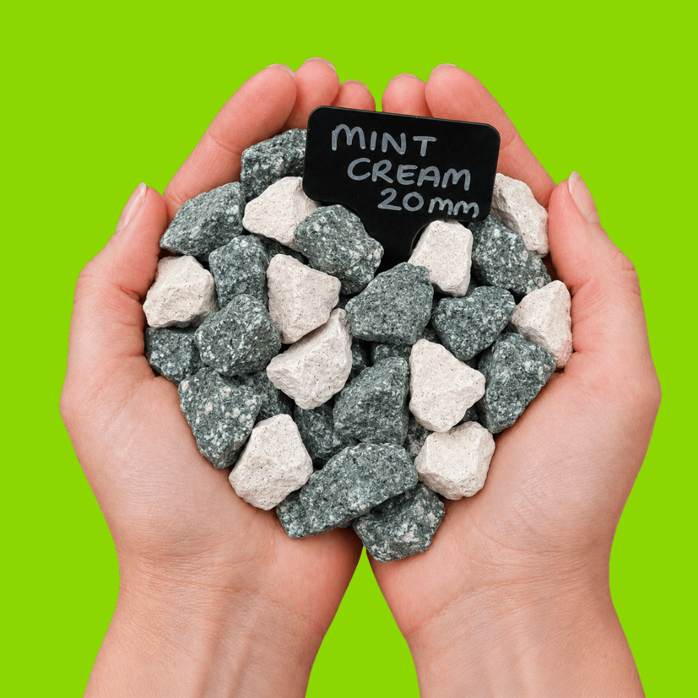 Mint Cream Gravel Chippings Jumbo Bag