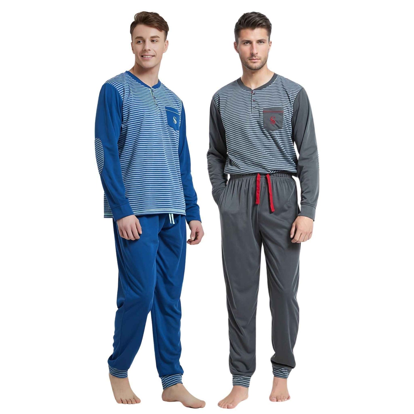 Men's Brushed Pyjama Sets – Ultimate Comfort for Cozy Nights