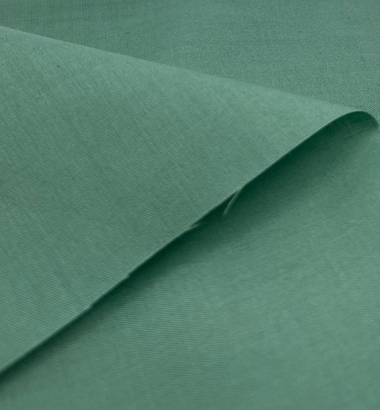 Moss Green Plain Polycotton 105 GSM 80/20 44 Inch Non Stretch