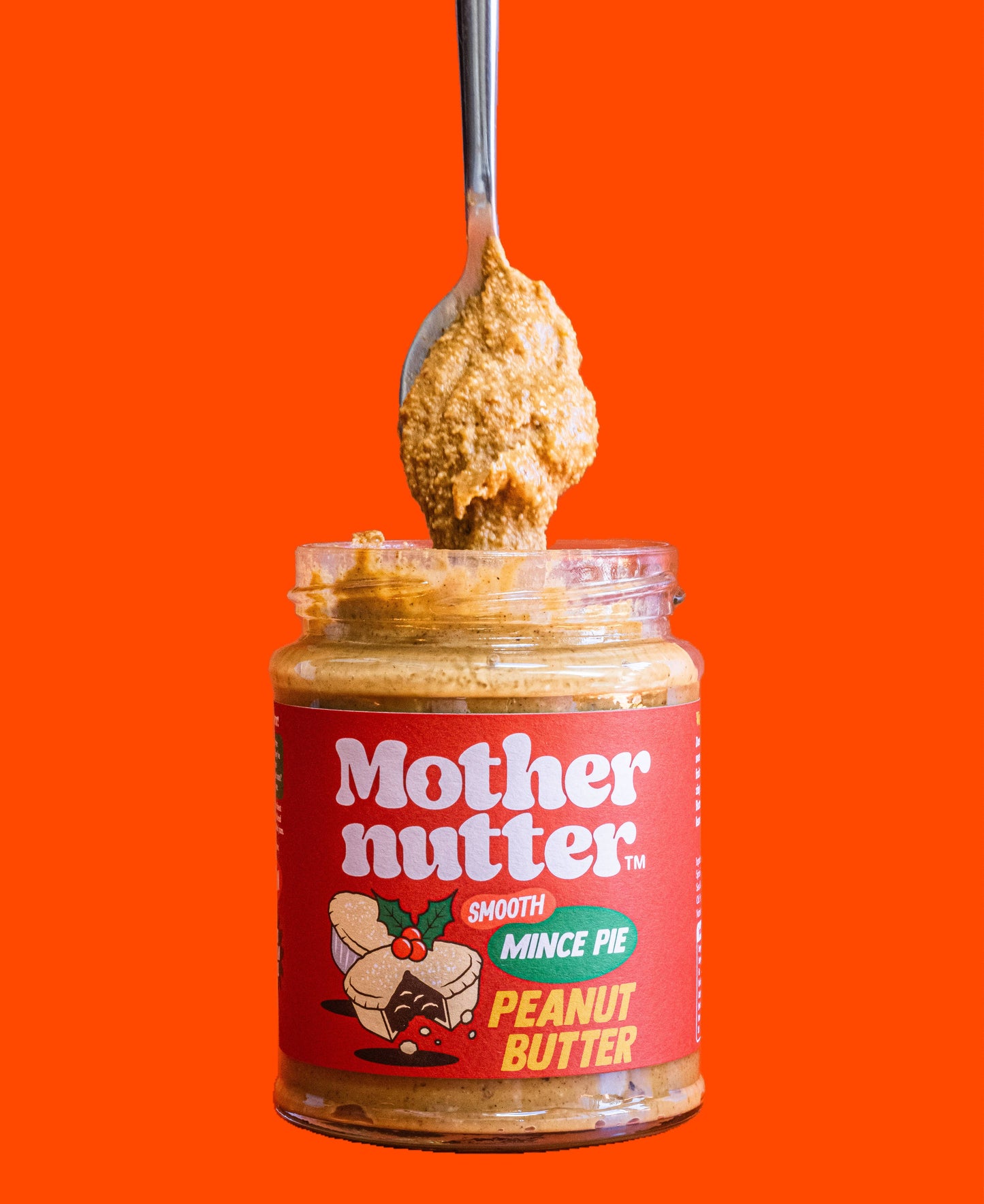 Mothernutter Smooth Mince Pie Peanut Butter