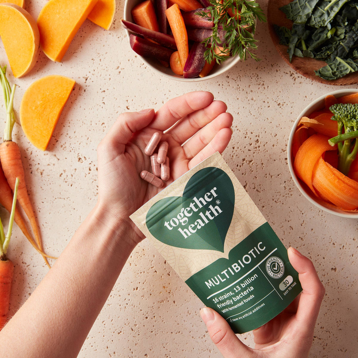 Multibiotic – Probiotic Supplement – Vegan