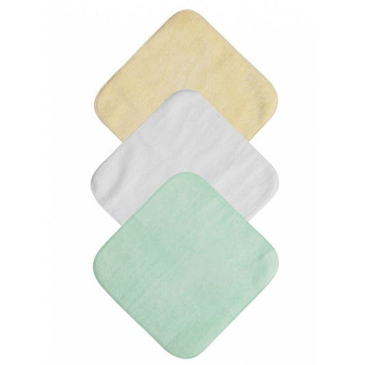 Mum 2 Mum Cotton Facewashers / Reusable Wipes - 6 Pack - PASTELS